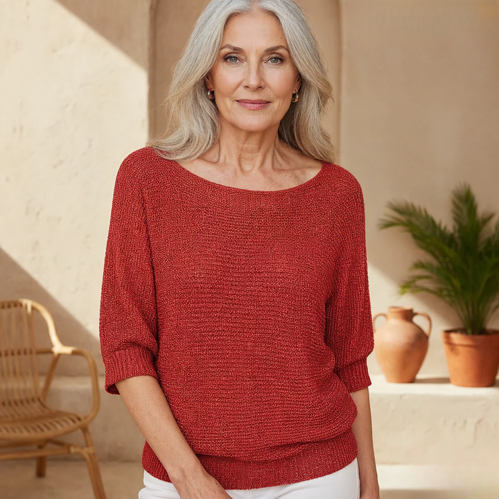 Zaphina - Relaxed Knit Top