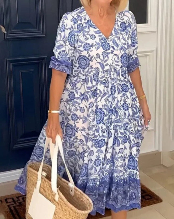 Delaney - Floral Midi Dress