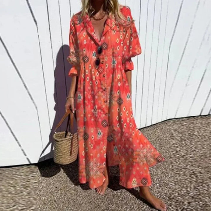 Tinsley – Vibrant Printed Maxi Dress