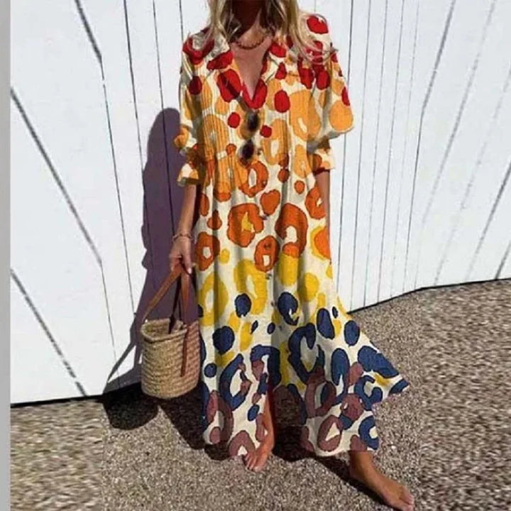 Tinsley – Vibrant Printed Maxi Dress