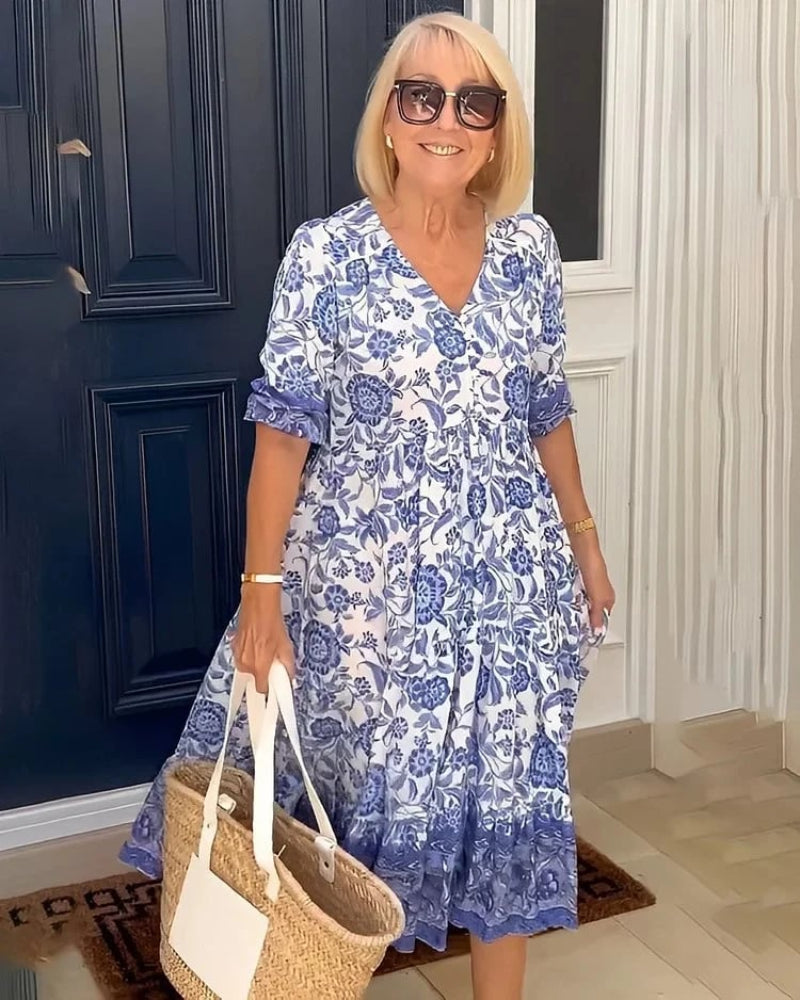 Delaney - Floral Midi Dress